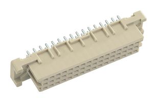 HARTING 09232486824 Conector DIN 41612, 48 Contactos, Receptáculo eléctrico, 2.54 mm, 3 Hileras, a + b + c