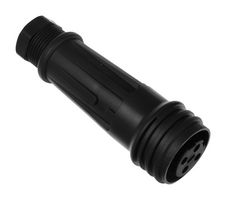 BULGIN LIMITED EXP-0921/04/S Circular Connector, Circular Power Connector, EXPlora Series, Cable Mount Receptacle, 4 Contacts