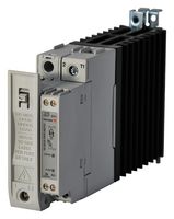 CARLO GAVAZZI RGC1FS60D20GGE Relevador de Estado Sólido, 20 A, 600 VAC, Carril DIN, Tornillo, Paso por Cero