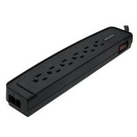 CYBER POWER SYSTEMS 6050S Supresor de Picos de Voltaje, 6 Tomacorrientes, NEMA 5-15R, 15 A, 120 V, 4 ft
