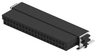 ERNI - TE CONNECTIVITY 354081-E Receptáculo PCB, Tarjeta-a-Tarjeta, 1.27 mm, 2 Líneas, 40 Contactos