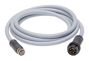 MOLEX 120505-0108 Sensor Cable, M12, Mini-Change Receptacle, Micro-Change Plug, 5 Positions, 15 m, 49.21 ft