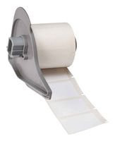 BRADY M7-31-423 Etiqueta, Thermal Transfer Printable, 25.4 mm, 38.1 mm, Poliéster, Blanco