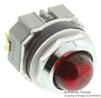 IDEC APD199N-R-120V Lampara Incandescente, 30 mm, 10 mA, 120 V