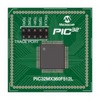 MICROCHIP MA320001 Módulo Enchufable, PIC32MX360F512L, Tarjeta de Desarrollo Explorer -16 PIC32,