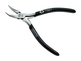 CK TOOLS T3767 Electronic Pliers, Snipe Nose/Bent, 4.72" Length