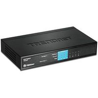 TRENDWARE TPE-S44 Switch, 8 Ports, PoE Fast Ethernet, PoE x 4, Fast Ethernet x 5, 10Mbps, 100Mbps