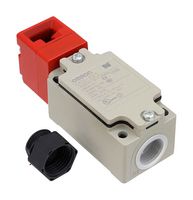 OMRON INDUSTRIAL AUTOMATION D4BS-45FS-NPT Safety Interlock Switch, Slow Action, D4BS Series, SPST-NC, SPST-NO, Screw, 10 A, IP67