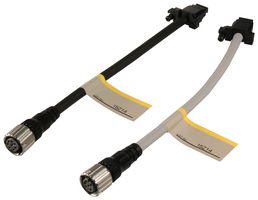 OMRON INDUSTRIAL AUTOMATION F39-JGR2W Cable de Sensor, En Cascada, Emisor y Receptor, Conector de Emisor M12, Conector Receptor M12
