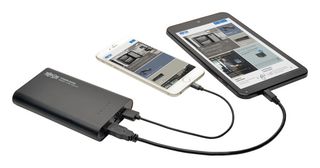 EATON TRIPP LITE UPB-12K0-2U Cargador de Batería, Banco de Batería por USB, Portátil, Micro-USB, 1A, 12Ah