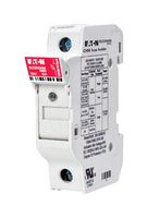 EATON BUSSMANN CHM1DIU Portafusible, Riel DIN, 600V, 30A, 10 x 38mm, 1 Polo, Indicador