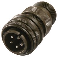 AMPHENOL INDUSTRIAL MS3106A18-11P Conector Circular, Serie MIL-DTL-5015, Serie MIL-DTL-5015, Macho Reca, 5 Contactos, Pin Soldable