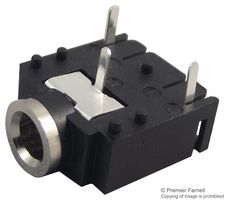CLIFF ELECTRONIC COMPONENTS FC68131 Phone Audio Connector, 3 Contacts, Jack, 3.5 mm, PCB Mount, Tin over Nickel Plated Contacts