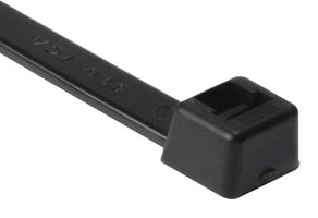 HELLERMANNTYTON 111-12405 T120L0K2 Cable Tie, Nylon 6.6 (Polyamide 6.6), Black, 760 mm, 7.6 mm, 225 mm, 120 lb