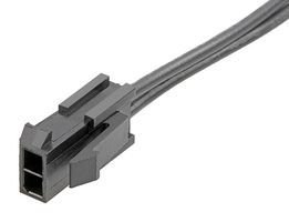 MOLEX 214758-1021 Conjunto de Cable, Micro-Fit 3.0 Macho a Extremo Libre, 2 Posiciones, 3 mm, 2 Hileras, 150 mm
