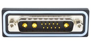 NORCOMP CDFR13W3113L461 Conector D Sub de Diseño Combinable, IP67, NANOOK Series, DB-13W3, Macho, 13 Contactos