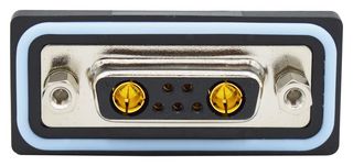 NORCOMP CDFR7W2213L211 Combination Layout D Sub Connector, IP67, NANOOK Series, DA-7W2, Receptacle, 7 Contacts