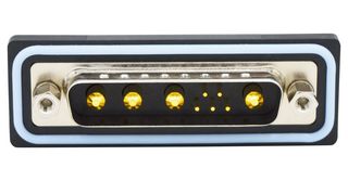 NORCOMP CDFV9W4113L451. Conector D Sub de Diseño Combinable, IP67, NANOOK Series, DB-9W4, Macho, 9 Contactos