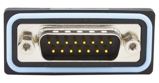 NORCOMP SDF-R15-113L461 D Sub Connector, IP67, Standard, Plug, NANOOK Series, 15 Contacts, DA, Solder