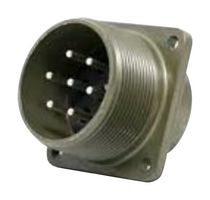 AMPHENOL INDUSTRIAL MS3102E14S-1S Conector Circular, Serie MIL-DTL-5015, MS3102 Series, Módulo de Montaje en Caja, 3 Contactos