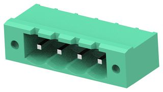TE CONNECTIVITY - AMP 796864-4 Wire-To-Board Terminal Block, 5 mm, 4 Positions, 30 AWG, 12 AWG, Screw