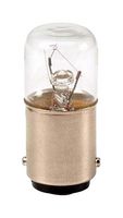 EATON CUTLER HAMMER SL7-L24 Lampara Incandescente, 2800K, 6.5W, 24 V, BA15d, 3000 h, SL7 Series