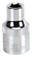 MULTICOMP PRO MP12-CRV08 Socket, Hex, 8mm, Tamaño del Drive 1/2", Cromo Vanadio, DIN3120