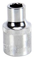 MULTICOMP PRO MP12-CRV09 Socket, Hex, 9mm, Tamaño del Drive 1/2", Cromo Vanadio, DIN3120