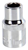 MULTICOMP PRO MP12-CRV11 Socket, Hex, 11mm, Tamaño del Drive 1/2", Cromo Vanadio, DIN3120