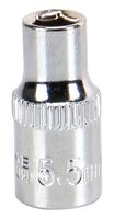 MULTICOMP PRO MP14-CRV055 Socket, Hex, 55mm, Tamaño del Drive 1/4", Cromo Vanadio, DIN3120