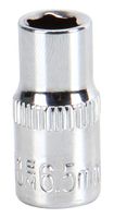 MULTICOMP PRO MP14-CRV065 Socket, Hex, 6.5mm, Tamaño del Drive 1/4", Cromo Vanadio, DIN3120