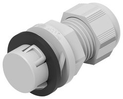 ENTRELEC - TE CONNECTIVITY 1SNG622007R0000 Cable Gland, 5 mm, 12 mm, Nylon 6 (Polyamide 6), Light Grey, IP68