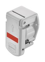 HARTING 09580010302 Heavy Duty Connector, Base, Bulkhead Mount, Aluminum Die-Cast, Side Clip
