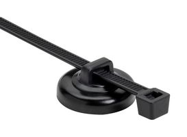 HELLERMANNTYTON 156-03233 Cable Tie Mount, Unassembled Set, Magnet, Black