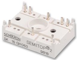 SEMIKRON SK 50 GARL 065 F Módulo IGBT, Doble, 54 A, 1.7 V, 150 °C, Module