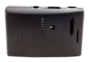 MC-RP003-BLK - Carcasa Raspberry Pi, Negro, Compatible con Pi 3 Modelo B, Pi 2 Modelo B y Pi 1 Modelo B+