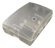 MC-RP003-CLR - Carcasa Raspberry Pi, transparente, Compatible con Pi 3 Modelo B, Pi 2 Modelo B y Pi 1 Model B+