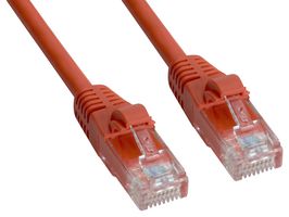 AMPHENOL CABLES ON DEMAND MP-5ERJ45UNNO-005 Cable Ethernet, Cat 5e, RJ45 Macho a RJ45 Macho, UTP (par trenzado sin blindaje), Naranja, 1.52 m