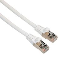 AMPHENOL CABLES ON DEMAND MP-6ARJ45SNNW-020 Ethernet Cable, Cat6a, RJ45 Plug to RJ45 Plug, White, 6.1 m, 20 ft