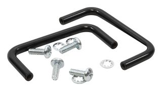 HAMMOND 1427E1BK Handle, 50.8 mm, Steel, 6-32