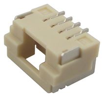 MOLEX 502382-0470 PCB Receptacle, Signal, 1.25 mm, 1 Rows, 4 Contacts, Surface Mount, CLIK-Mate 502382 Series