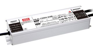 MEAN WELL HLG-150H-12B Driver LED, 150 W, 12 V, 12.5 A, Corriente Constante, Voltaje Constante, 90 V