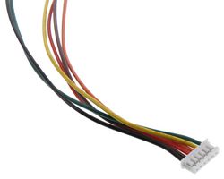 MULTICOMP PRO MP004792 Cable Assembly, Wire to Board Receptacle to Free End, 6 Positions, 1.5 mm, 1 Row, 300 mm, 11.8 "