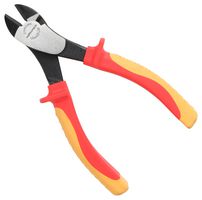 MULTICOMP PRO MP-VDE-DIAG7 Pinzas, Diagonales, 7" de Largo, Cromo Vanadio, Mango de Caucho Termoplástico, 1000V, VDE