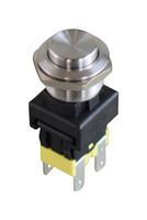 MULTICOMP PRO MP-1M1QG-BUA Vandal Resistant Switch, MP Vandal Resistant Switches Momentary Series, 22 mm, SPST, Momentary