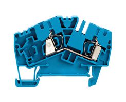 WEIDMULLER 1770840000 Bloque de Terminal c/Montaje en Riel DIN, De Paso, 2 Posiciones, 26 AWG, 10 AWG, 4 mm²