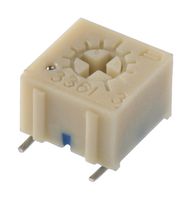 BOURNS 3361P-1-203GLF Recortador, Una Vuelta, Cermet, Ajuste Superior, 20 kohm, Surface Mount, 1 Vueltas