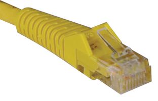 EATON TRIPP LITE N001-003-YW Cable de Red, Cat5e, RJ45 Macho a RJ45 Macho, 1 m, 3 ft, Amarillo, N001 Series
