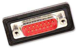 MOLEX / FCT 172704-0045 Conector D Sub, Estándar, Macho, Serie 172704, 15 Contactos, DA, Copa para Soldar