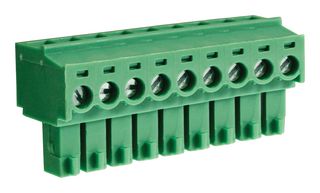 CAMDENBOSS CTBP92HE/9 Pluggable Terminal Block, 3.81 mm, 9 Positions, 28 AWG, 16 AWG, 1 mm², Clamp